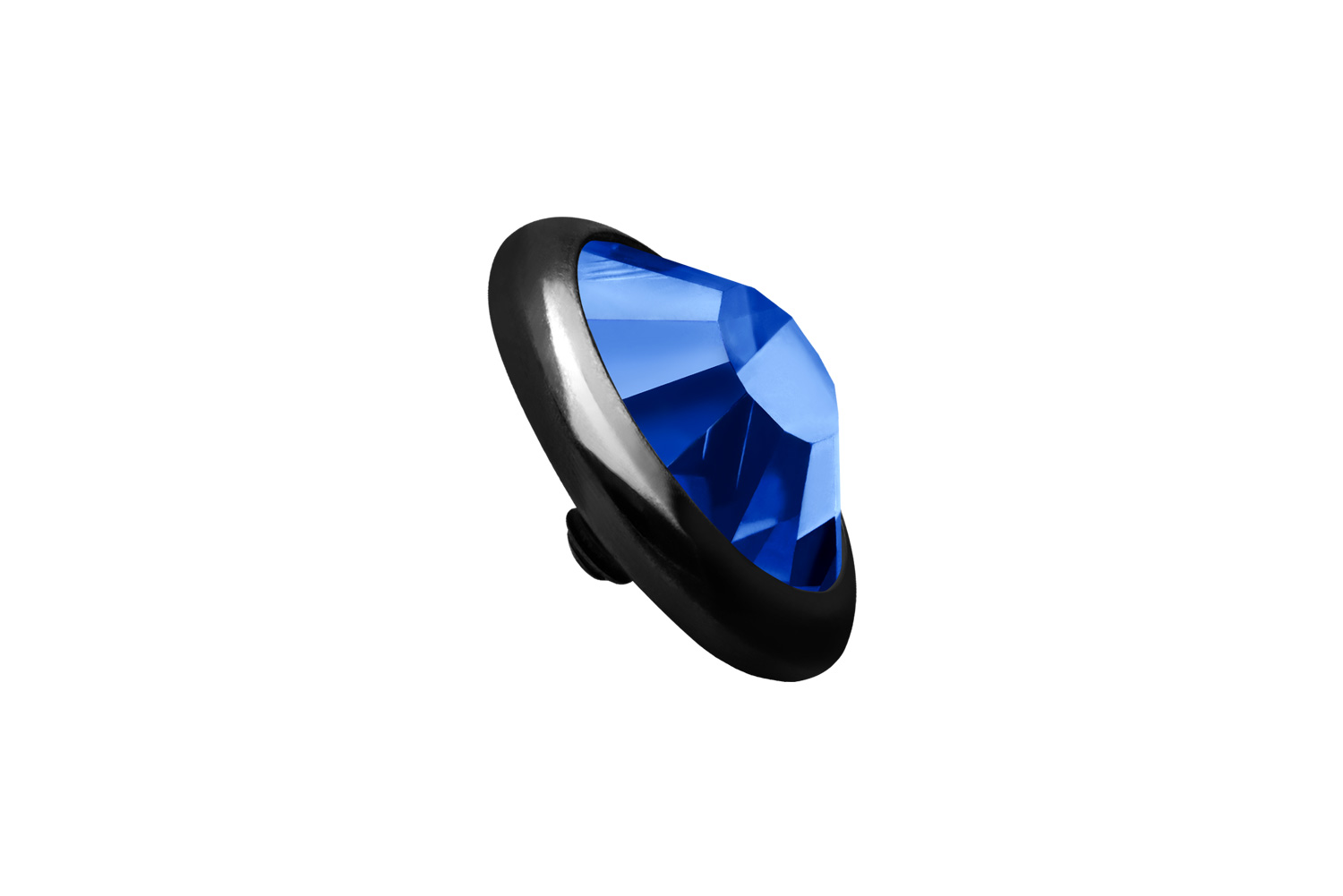 Titan Dermal Anchor Aufsatz DISC + KRISTALL ++SALE++